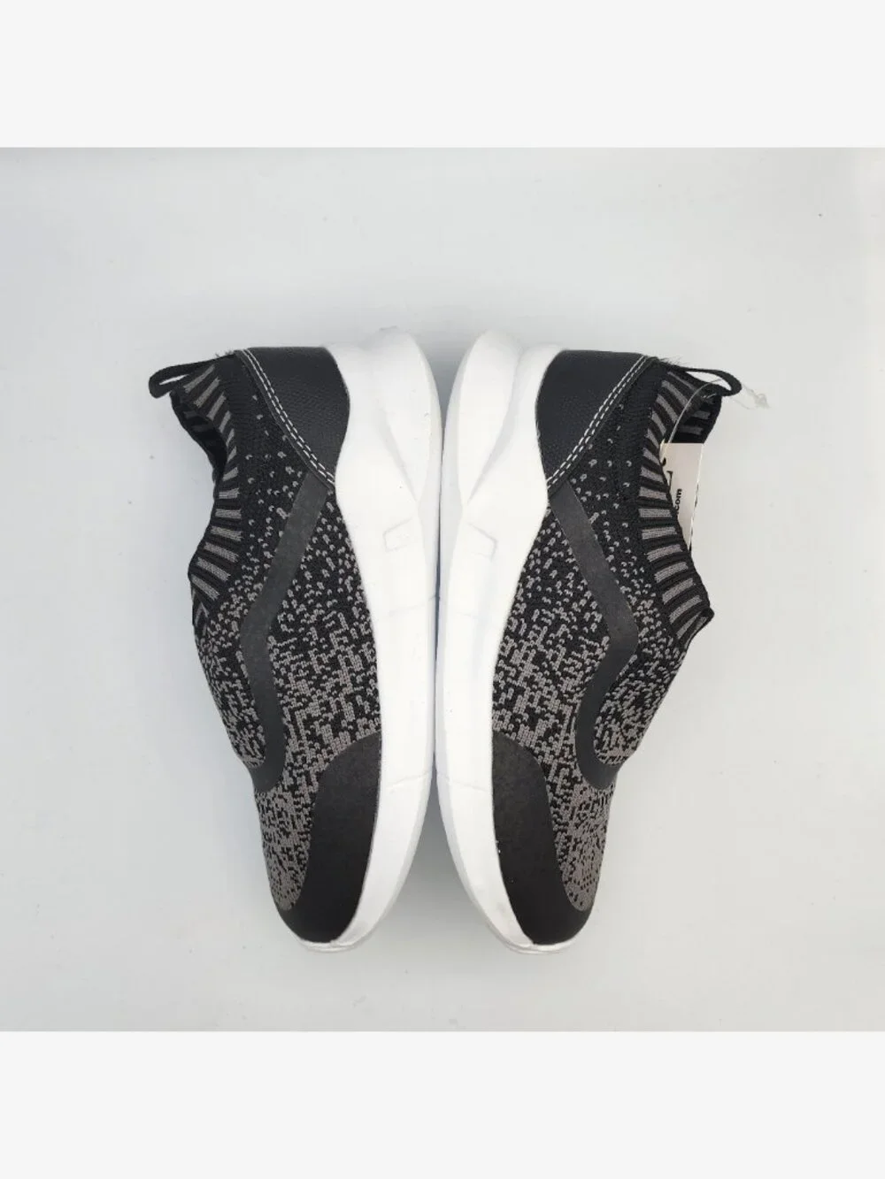 Black\Grey and White Slip-On Sneakers | Kid's 11 NWT